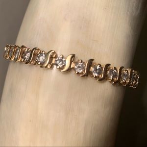 Stunning 5 Carat Diamond Tennis Bracelet